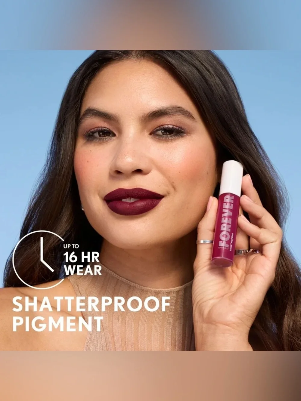 COVERGIRL Outlast Forever Velvet Pigment Matte Lipstick - Sashay Spice, NEW